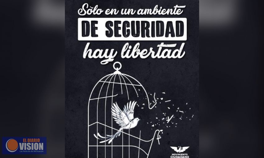 Movimiento Ciudadano insiste en la urgencia de una estrategia de seguridad que de resultados
