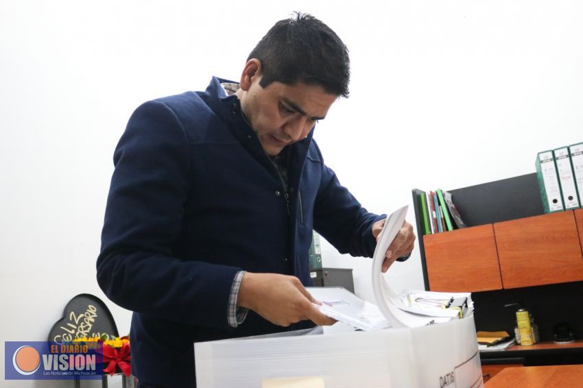 Recibe Poder Legislativo alcance del Paquete Fiscal 2020