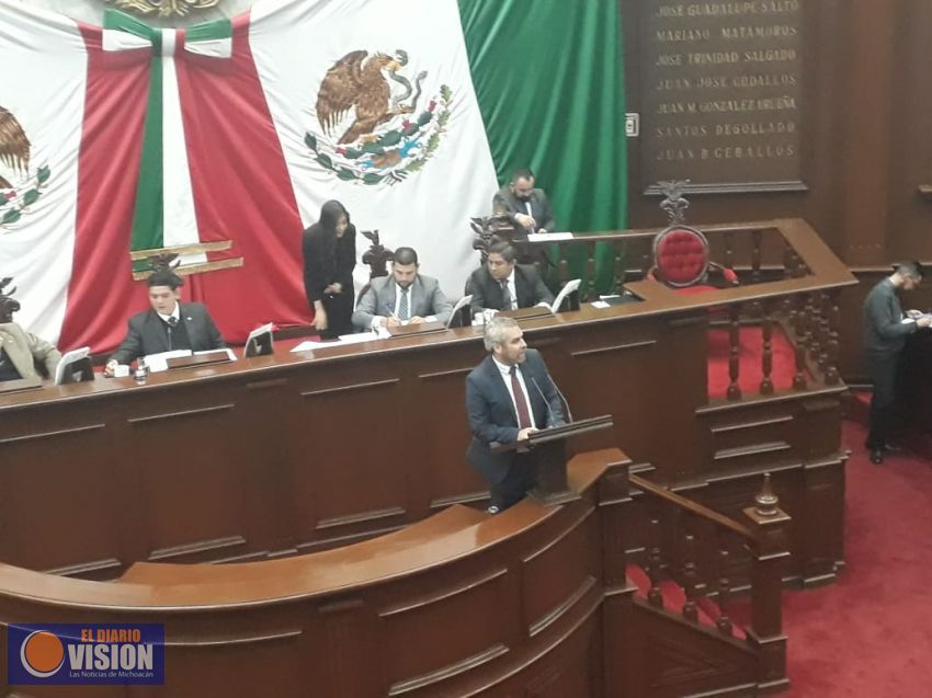 Congreso, aprueba la ley de ingresos del municipio de Morelia 