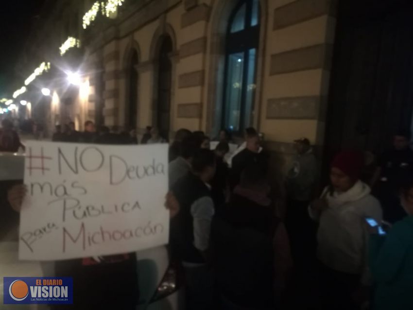 Tensión en el Congreso Michoacano, endeudamiento la controversia
