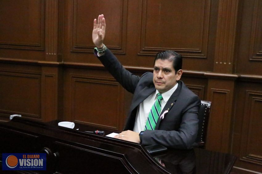 Celebra Ernesto Núñez aprobación de reformas a la legítima defensa, en Michoacán