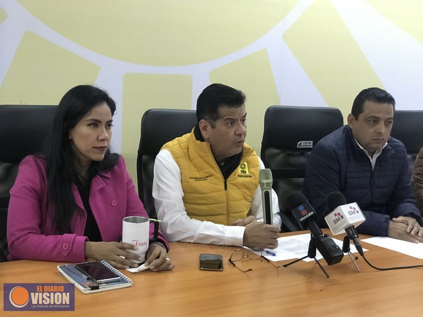 PRD debe ser una opción para los que se dejaron llevar por el canto de las morenas: Juan Bernardo 