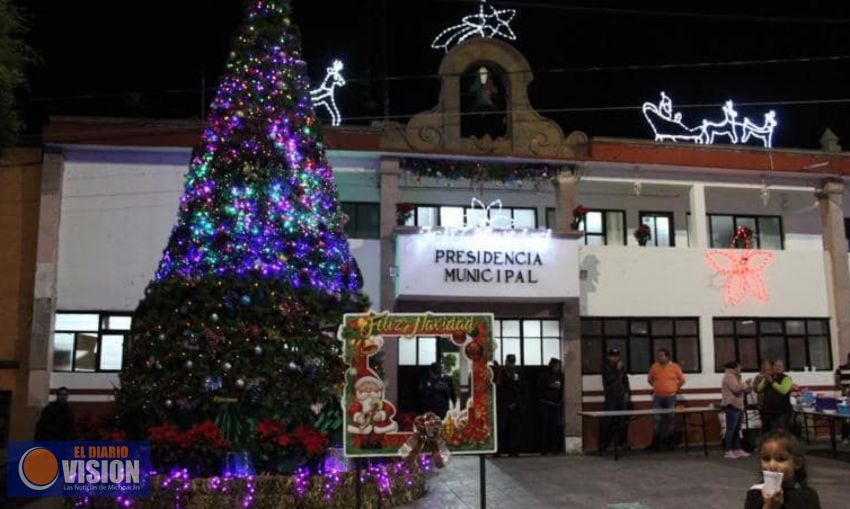 Balacera en la Presidencia Municipal de Epitacio Huerta