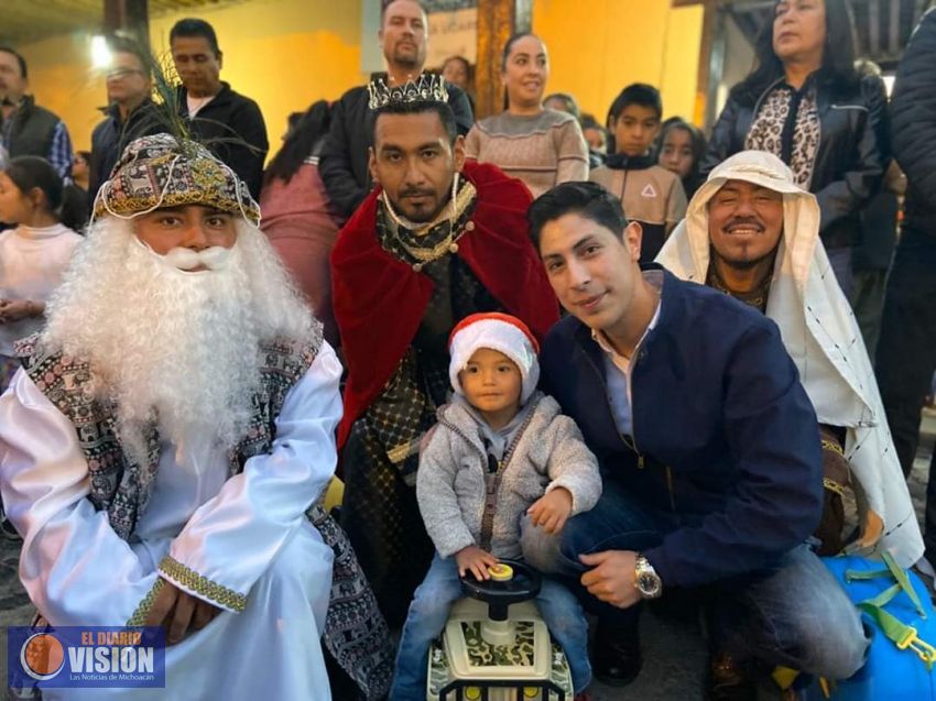 Los Reyes Magos siguen su camino por el Municipio de Zinapécauro