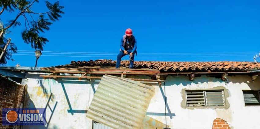 Gobierno de Uruapan inició las obras de rehabilitación en la Biblioteca Pública “Octavio Paz”