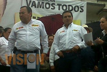 En Apatzingán, baluarte de la lucha democrática, Silvano Aureoles inicia cierres regionales de camp
