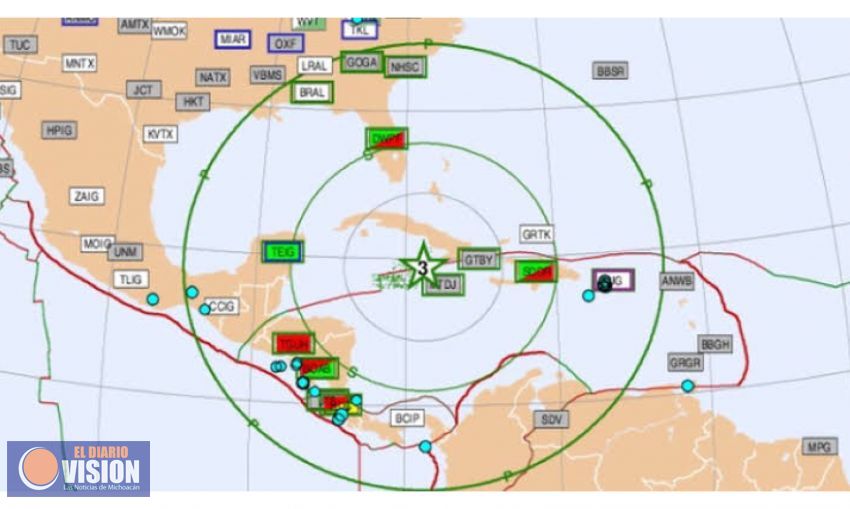 Fuerte temblor, sacude Cancún y otras localidades del Caribe
