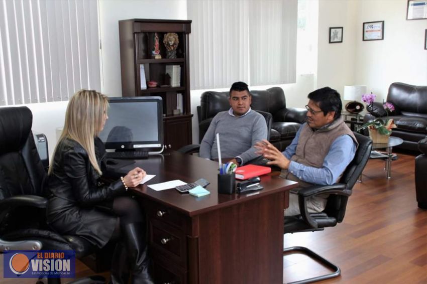 Jesús Lucas se reúne con la titular del IVEM