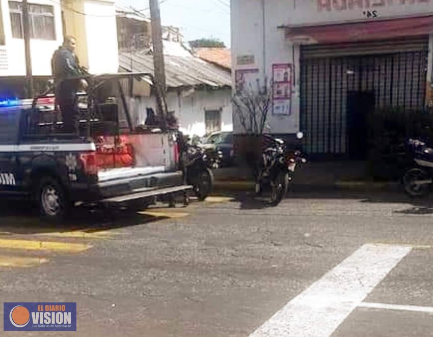 Uruapan en alerta máxima, balacera y quema de vehículos