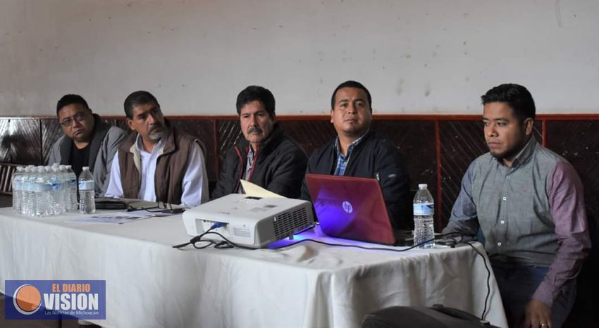 Erongarícuaro, sede de la primera sesión ordinaria del Consejo Municipal Para El Desarrollo Rural