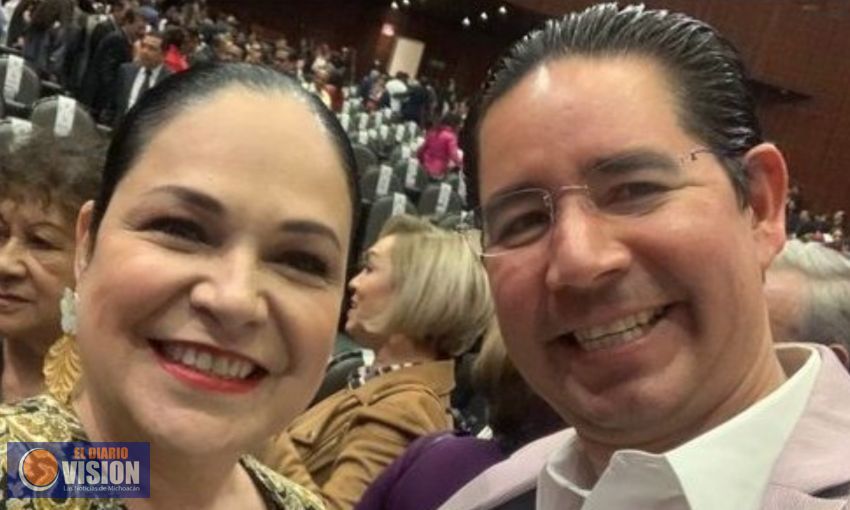 Iván Pérez Negrón, reafirma su compromiso de trabajar en la transformación de Michoacán y México