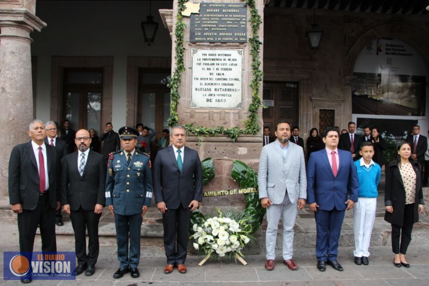 Poder Legislativo presente en acto cívico del 206 aniversario de Don Mariano Matamoros