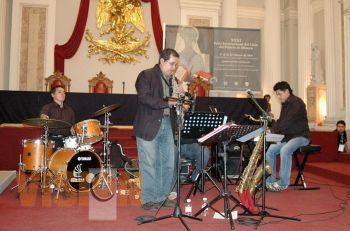 … y Michoacán también es jazz  con el cuarteto de Juan Alzate cautivó  al público de la FILPM 