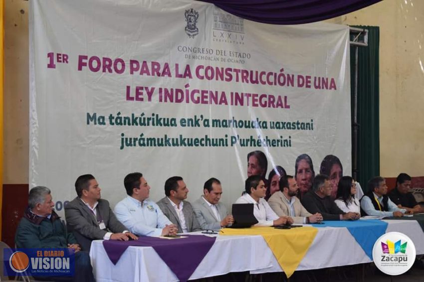 Se realizó el 1er foro para la construcción de una Ley Indígena Integral