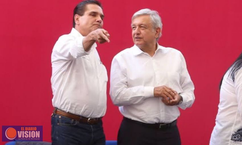 El Presidente de México, Andrés Manuel López Obrador, de gira por Michoacán