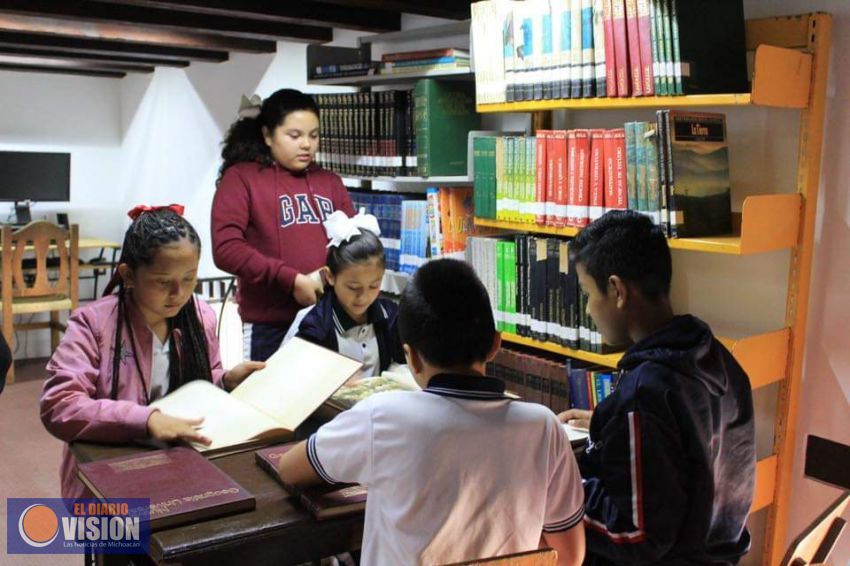 Ayuntamiento de Ziracuaretiro, puso en marcha el programa “Taller de Búsqueda en tu Biblioteca”