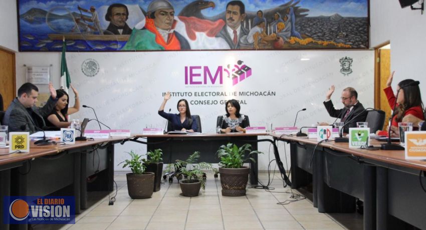 Aprueba IEM financiamiento privado para partidos políticos 