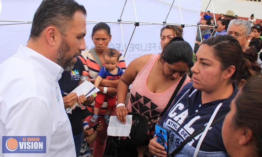 Con gran éxito en Zacapu inicia el programa “Presidente en tu colonia”
