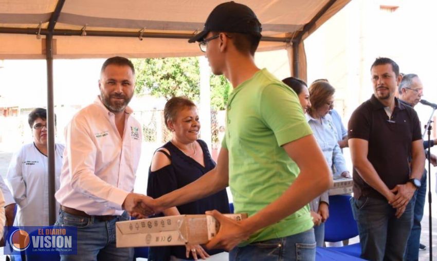 Zacapu se pinta de Valores 