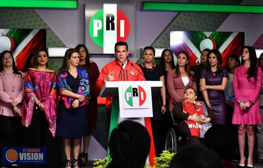 El PRI no permitirá que se abandone a las mujeres de México: Alejandro Moreno 