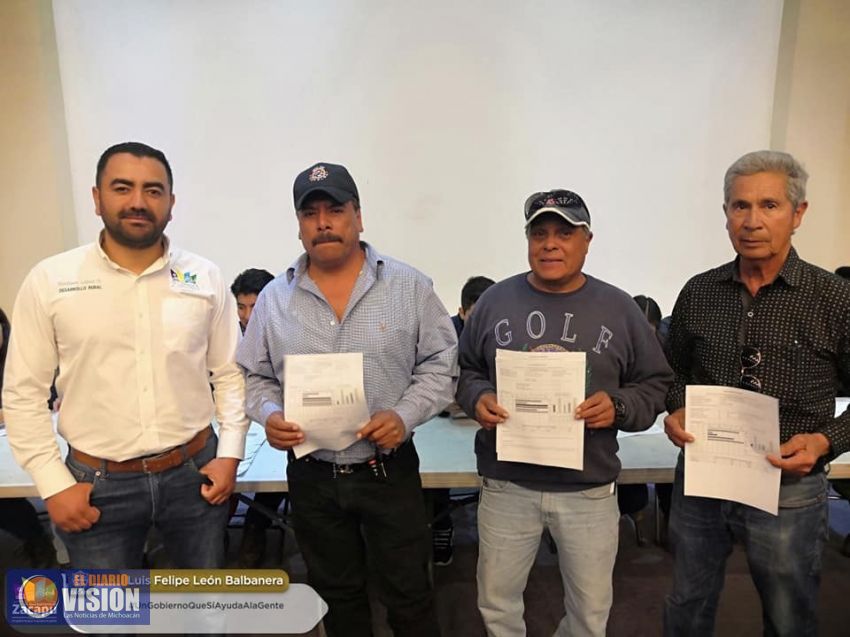 Más beneficios para el campo en Zacapu 