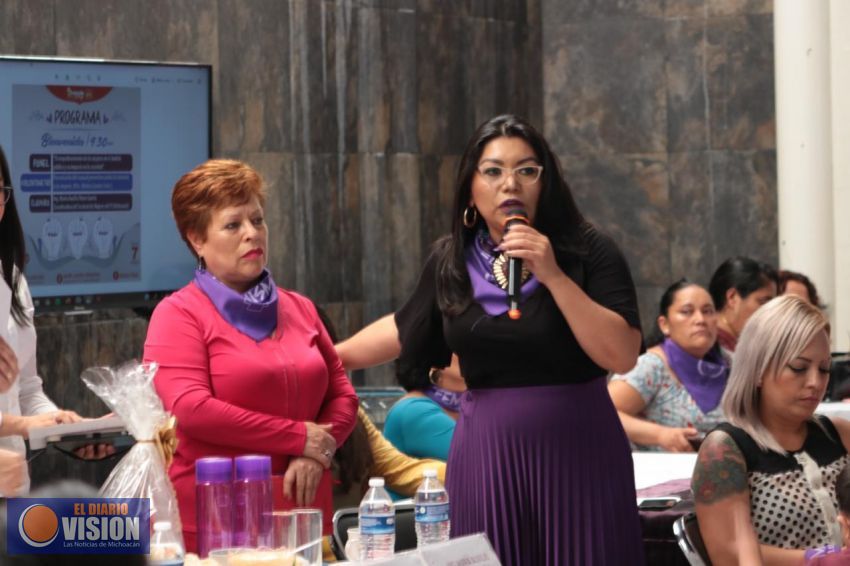 Movilizaciones y protestas feministas, necesarias para transformar a Michoacán y al país: Brenda