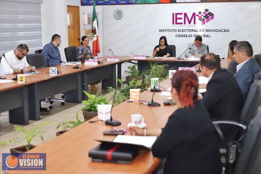 Aprueba IEM la creación de la Comisión Especial del voto de los michoacanos en el extranjero