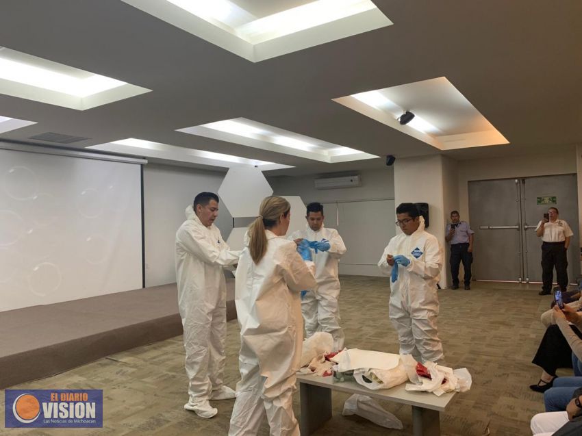 Por contingencia de Coronavirus, rescatistas son capacitados