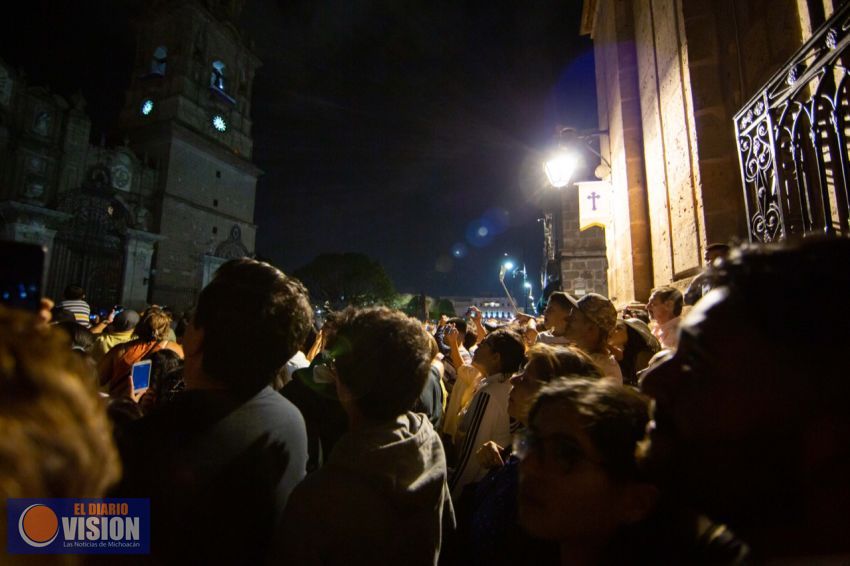 Ayuntamiento de Morelia, cancela encendido de la Catedral como método de prevención