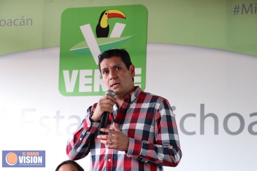 Exhorta Partido Verde Michoacán a seguir medidas de higiene ante Covid-19