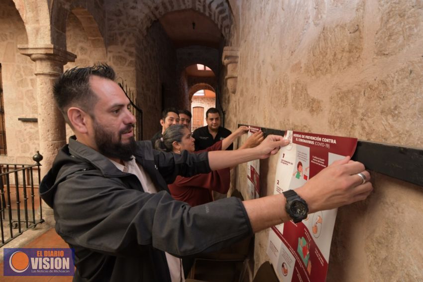 Refuerza Gobierno de Morelia campaña de difusión de medidas preventivas por efectos del Covid-19