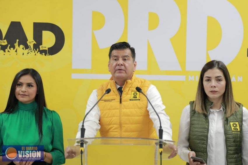 Reprueba el PRD el oportunismo con que se conducen legisladores de MORENA