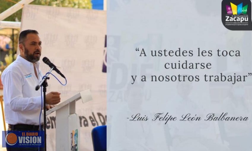 Otorgará Luis Felipe, apoyos especiales por crisis provocada por COVID 19