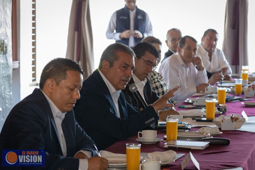 Garantiza Raúl Morón apoyo de su gobierno a empresarios michoacanos