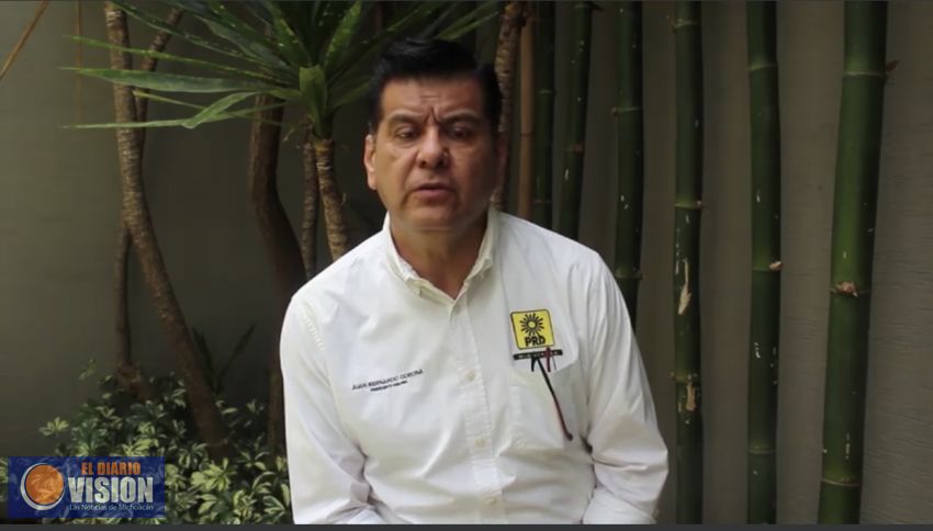 La federación no influyó en la baja del precio de gasolina: PRD Michoacán