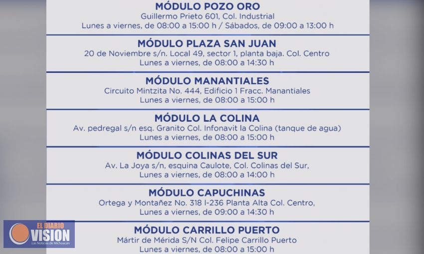 Oficinas Centrales de OOAPAS cambia su horario de atención