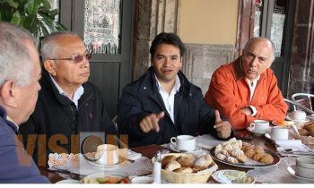 Manuel Anguiano brinda su apoyo al candidato convergente Sergio Ramírez