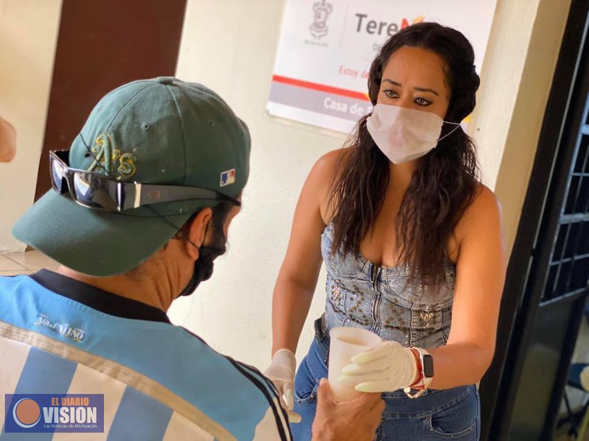 Apoya Tere Mora a quienes se han quedado sin empleo y sin ingresos