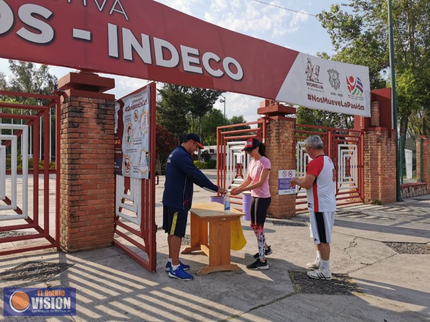 Por contingencia, Gobierno de Morelia reduce operación de espacios deportivos