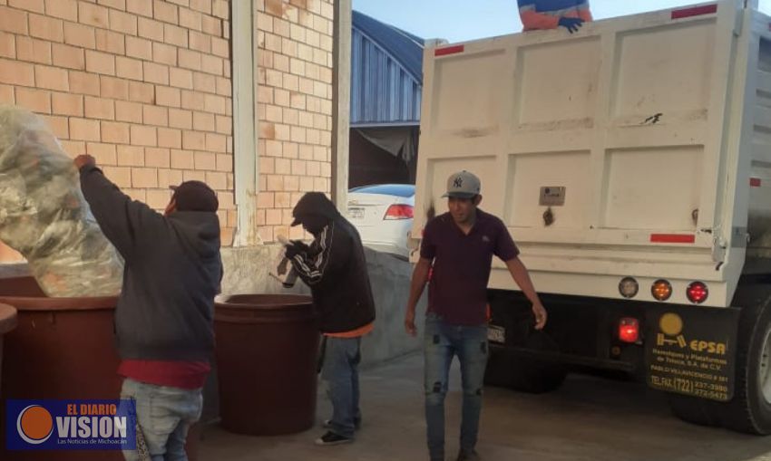 La recolección de basura continúa de manera normal en estos días santos