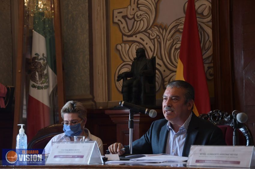Más obra pública en Morelia, aprueba Cabildo PAI 2020