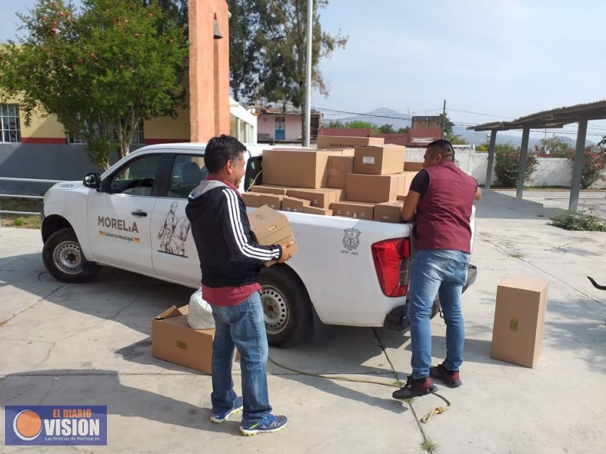 Entrega DIF Morelia 140 mil raciones de desayunos escolares