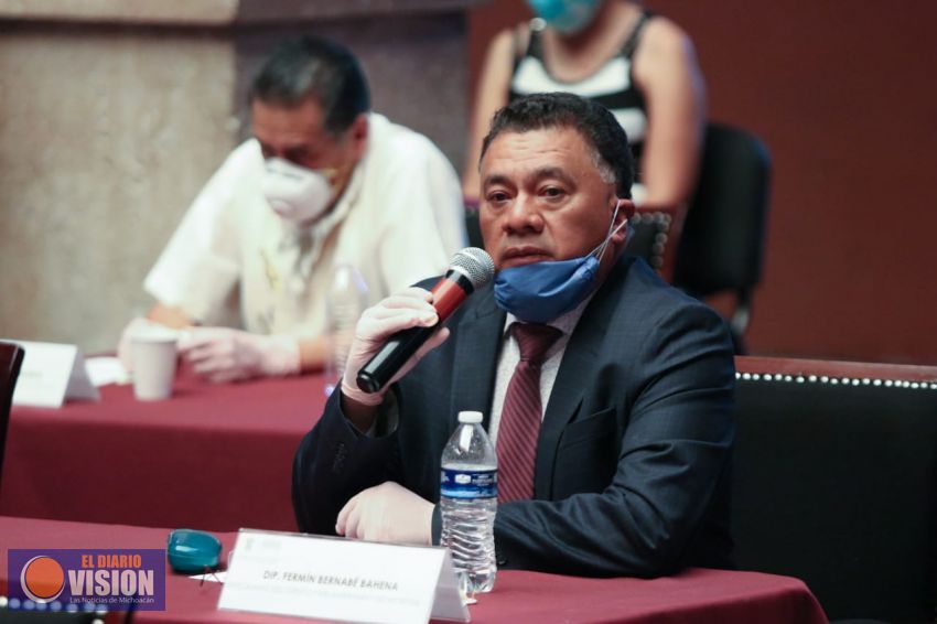 Urge plan legislativo en Michoacán contra COVID-19: Fermín Bernabé