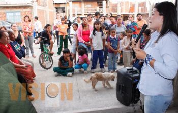 Araceli Moraila, una propuesta de contaco directo con la gente 