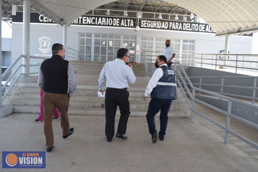 Continúa CEDH revisando medidas sanitarias en Ceresos ante Covid19