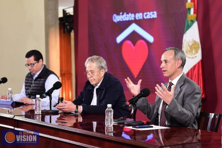 México, registra 1, 732 decesos y 17, 799 casos confirmados acumulados por Covid-19 