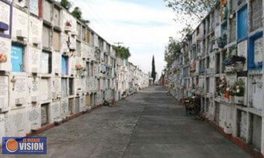 Por contingencia, Ayuntamiento de Morelia cerrará cementerios del 8 al 11 de mayo