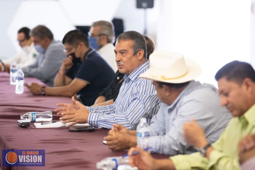 Se reúne, Raúl Morón, con alcaldes y diputados de Morena, para reforzar acciones contra el Covid-19