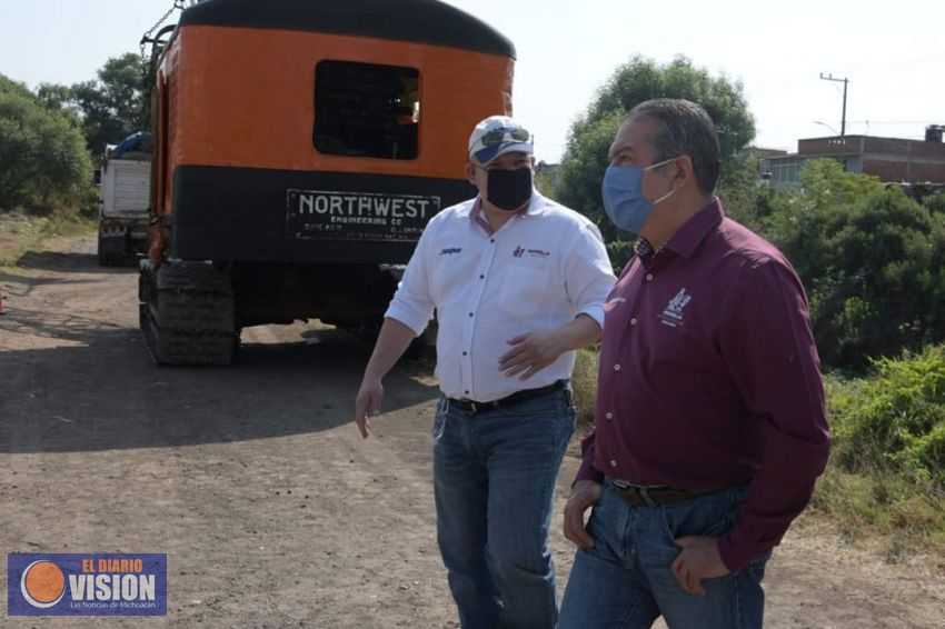 Supervisa Raúl Morón, limpieza de drenes, canales y el Río Grande para evitar inundaciones