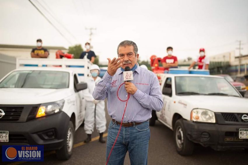 Refrenda, Gobierno de Morelia, solidaridad de los morelianos con Lazaro Cárdenas 